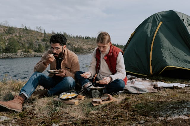 alimentos para acampar