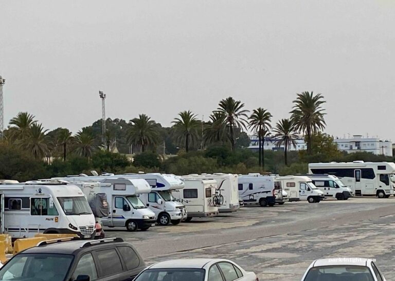 Las mejores áreas de autocaravanas en Cádiz