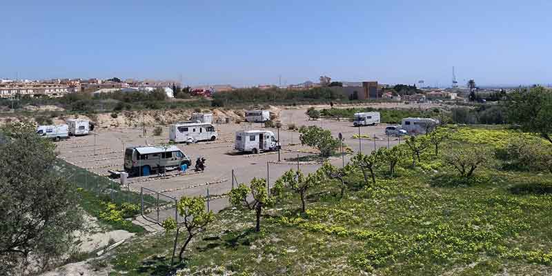 Zonas de camper Almería